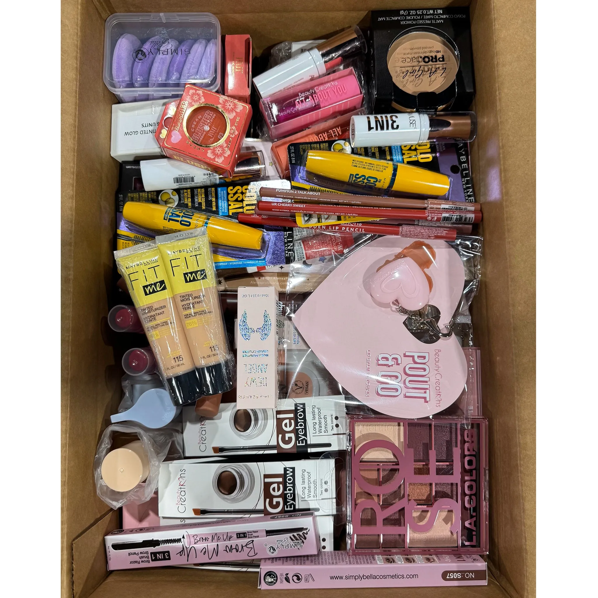 Assorted Starter Mix Cosmetics Box - Wholesale 123 Units (TUBOX#2)