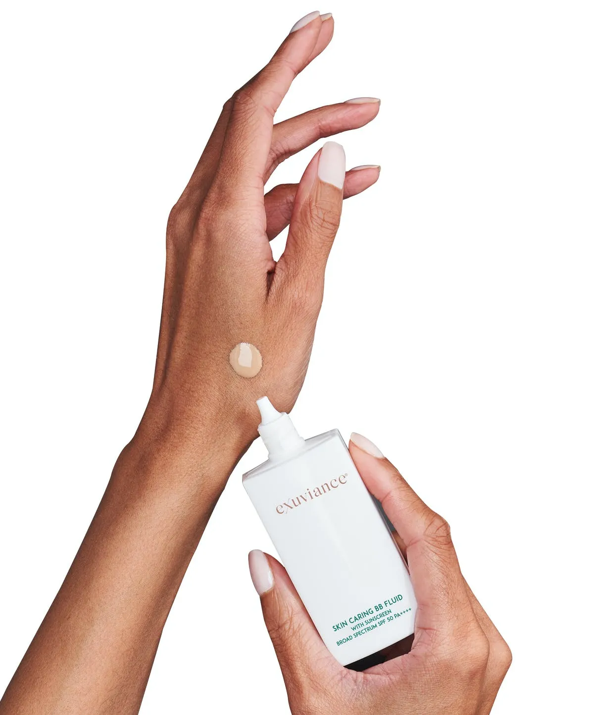 Skin Caring BB Fluid with Sunscreen Broad Spectrum SPF 50 PA